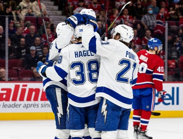 In each of the five wins, including Saturday night’s 5-1 verdict at Montreal to commence a four-game road swing, the Lightning allowed two or fewer goals. Add it up, and they have yielded a total of seven goals in the five games. Given their ability to put the puck in the net, it is easy to see how Jon Cooper’s team can get on a roll like they have.