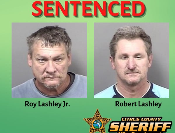 On Wednesday, January 25, 2023, brothers 56-year-old Roy Lamar Lashley Jr. and 52-year-old Robert Dewayne Lashley were sentenced in federal court for a hate crime they committed in Citrus County back in 2021.