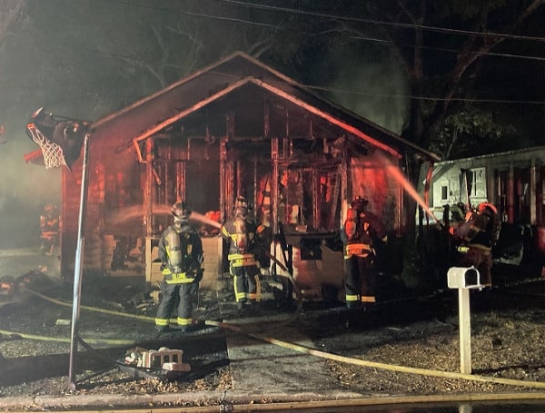 Clearwater Fire & Rescue Department crews responded to a house fire at 4:16 a.m. at 1006 Jones St.