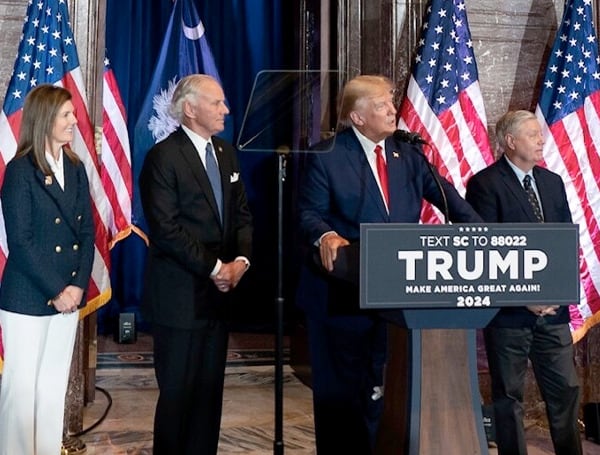 Former President Donald J. Trump visited Columbia, South Carolina, on Saturday to hold a campaign event to announce the initial South Carolina leadership team in front of hundreds of grassroots supporters and elected officials from across the state.