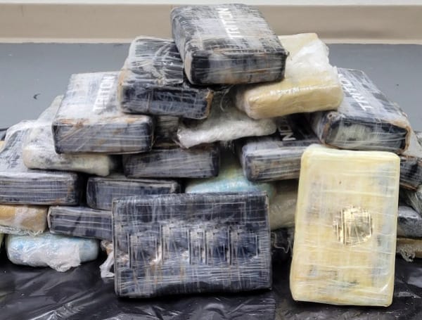 Nearly $2 million worth of packaged cocaine was found in Florida on Monday and turned over to federal law enforcement.