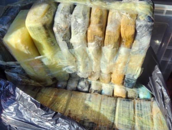 Nearly $2 million worth of packaged cocaine was found in Florida on Monday and turned over to federal law enforcement.