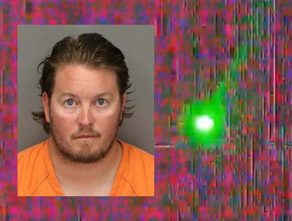 Deputies assigned to the Patrol Operations Bureau arrested an Illinois man for two counts of felony Misuse of a Laser Lighting Device, after he illuminated an airborne Sheriff's Office helicopter.
