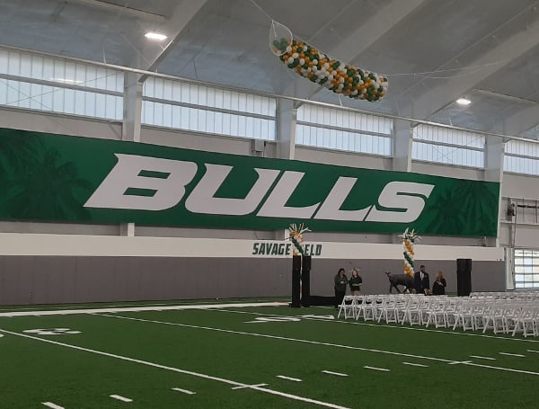 USF Formally Opens Indoor Performance Facility (Tom Layberger)