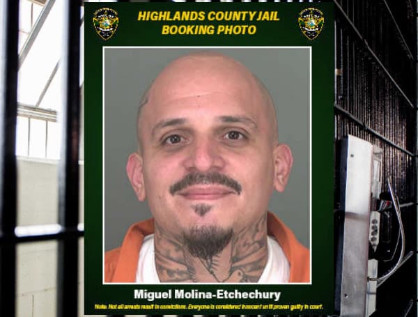 SEBRING, Fla. - Local drug kingpin Miguel Angel Molina-Etchechury, the man suspected of killing 22-year-old Jonathan Diaz in 2018, is back in Highlands County to face first-degree murder charges.