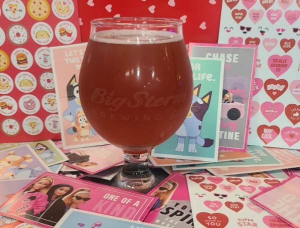 Help Big Storm Brewing Co. make a difference this Valentine’s Day. From now through February 10, the brewery is collecting valentines to send to St. Joseph’s Children’s Hospital in Tampa.