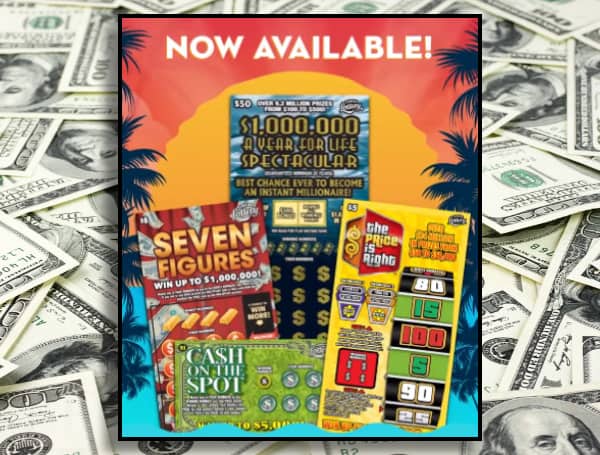The Florida Lottery announced Friday that Maher Nameh, 39, of Palm Coast, claimed a $1 million prize from the $1,000,000 A YEAR FOR LIFE SPECTACULAR Scratch-Off game at the Lottery’s Jacksonville District Office. 