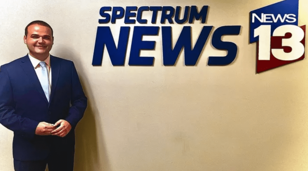 Dylan Lyons joined Spectrum News in 2022 as a multimedia journalist, according to his biography on the station website. Born in Philadelphia, he attended the University of Central Florida, where he earned a degree in journalism and political science and anchored the student-run news station.