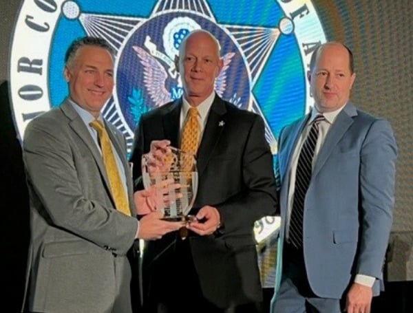 On Wednesday, February 1, 2023, the Major County Sheriffs of America (MCSA) awarded Pinellas County Sheriff Bob Gualtieri with the 2022 Sandra S. Hutchens Sheriff of the Year award during the MCSA 2023 Winter Conference.