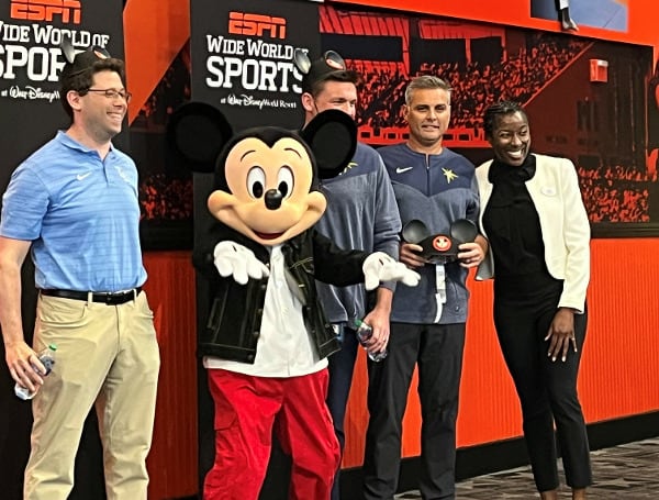 Rays And Mickey Mouse on Same Team at Disney’s Wide World Of Sports