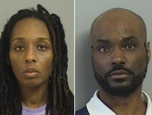 Camille Lewis and John Miles, from Tulsa, Oklahoma, have been charged with child abuse and neglect after the children's grandmother allegedly called the police, fearing for their lives.