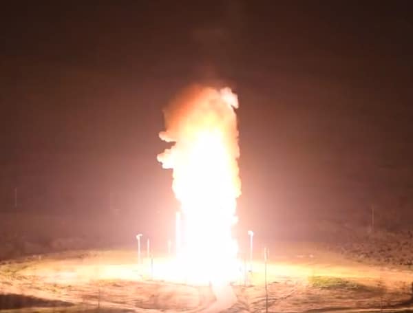 The U.S. launched an unarmed but nuclear-capable Intercontinental Ballistic Missile (ICBM) Thursday night in what the Pentagon characterized as a display of the U.S.’ effective nuclear deterrent against hostile foreign powers.