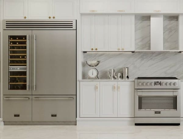 A perfect balance of elegance, function, and performance, the Fulgor Milano line of professional cooking appliances 