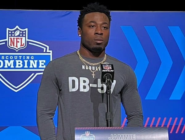 FSU safety Jammie Robinson figures he's got an edge entering into this NFL Combine. It's because of his upbringing. 