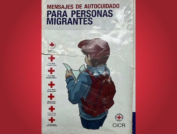 The guides also appear to acknowledge that the journey to the U.S. for migrants is dangerous.