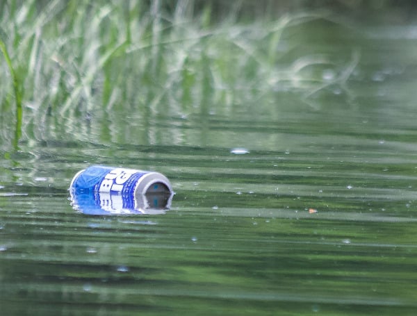 Bud Light Can Floating (Unsplash)