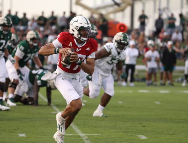 Standing behind the podium in the bowels of Raymond James Stadium late on the Saturday evening on Thanksgiving weekend, running back Brian Battie raved about how true freshman quarterback Byrum Brown calmly rallied USF from a 28-point deficit in what ultimately would be a one-score, season-ending defeat against UCF