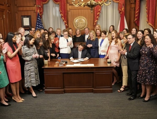 Moving quickly on what supporters call the “Heartbeat Protection Act,” Gov. Ron DeSantis late Thursday signed a bill that would prevent abortions after six weeks of pregnancy.
