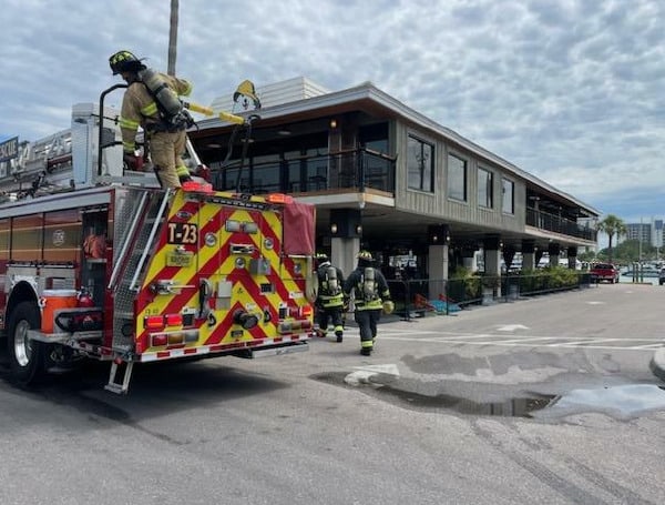 Treasure Island Fire Rescue responded to a small fire in the kitchen at Sea Dogs Brewing Company, 9610 Gulf Blvd, shortly before noon on Friday.
