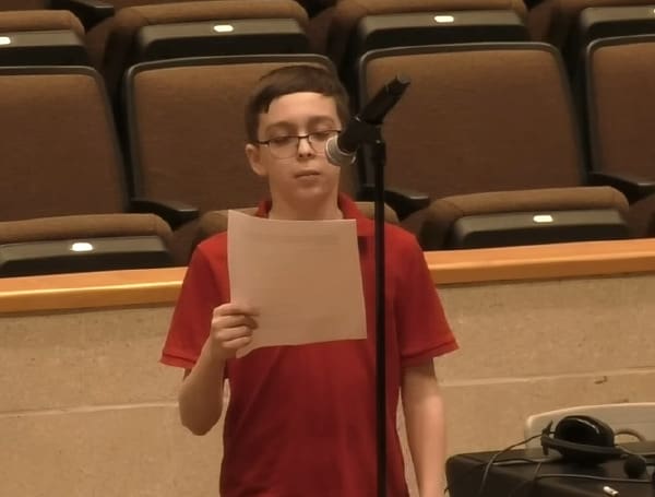 A 12-year-old boy, who Rep. Marjorie Taylor Greene defended for standing up for basic biology, sued his middle school for violating his First Amendment rights.
