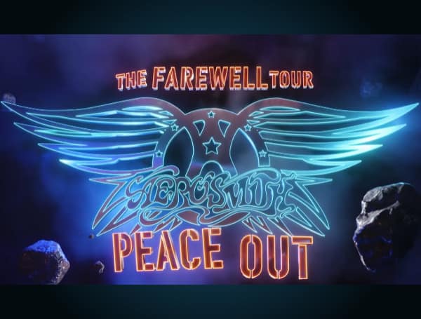 Today, four-time GRAMMY award-winning and diamond-certified rock legends Aerosmith have announced PEACE OUT Farewell Tour, with special guest The Black Crowes, will stop in Tampa's AMALIE Arena on Wednesday, Oct. 11 at 7:00 p.m. 