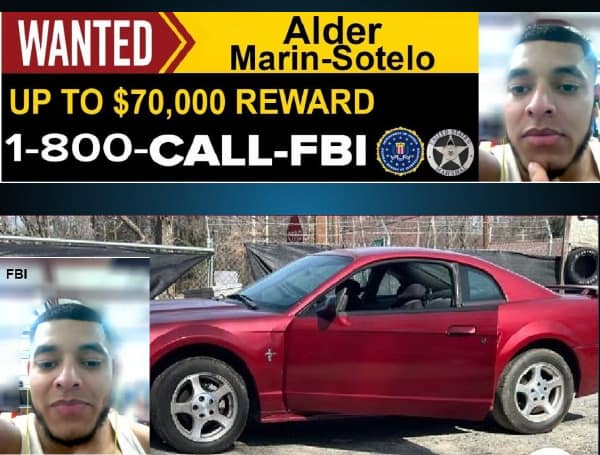 The FBI and the U.S. Marshals Service are offering a combined reward of up to $70,000 in the investigation to find a jail escapee charged with murdering a Wake County Deputy in August 2022.