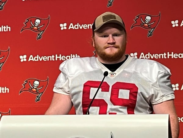 TAMPA, Fla. - Bucs rookie offensive lineman Cody Mauch stands out with his flowing red hair and missing two front teeth. But Mauch says he's confident he can play in the NFL and wants to prove he's more than just a toothless character.