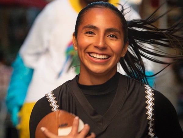 The NFL announced that as part of a commemoration of "Run With It," the league's Emmy-award-winning spot for Super Bowl LVII, Flag football star Diana Flores has become the first Flag football player with artifacts in the Pro Football Hall of Fame.