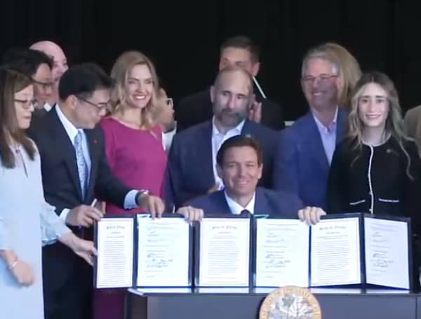Today, Florida Governor Ron DeSantis signed three bills to counteract the 'malign' influence of the Chinese Communist Party in the state of Florida.