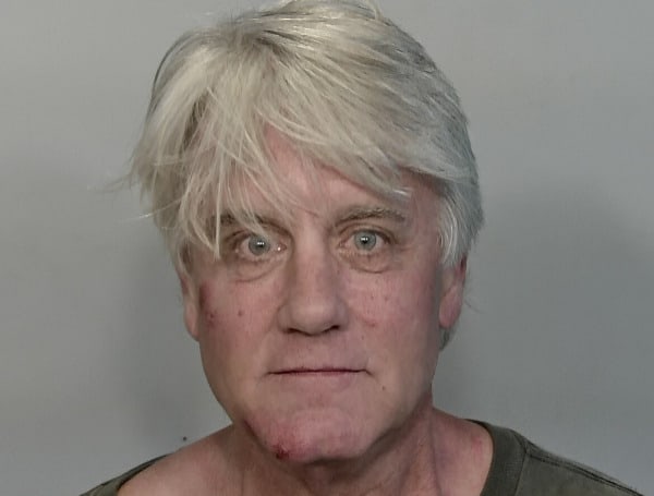 A 61-year-old Florida man was arrested Sunday after kneeing a deputy in the face after urinating in public.