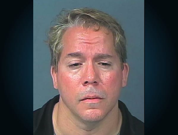 HERNANDO COUNTY, Fla. - A teacher in Hernando County, Florida, has been arrested after pushing a female teacher in his classroom.