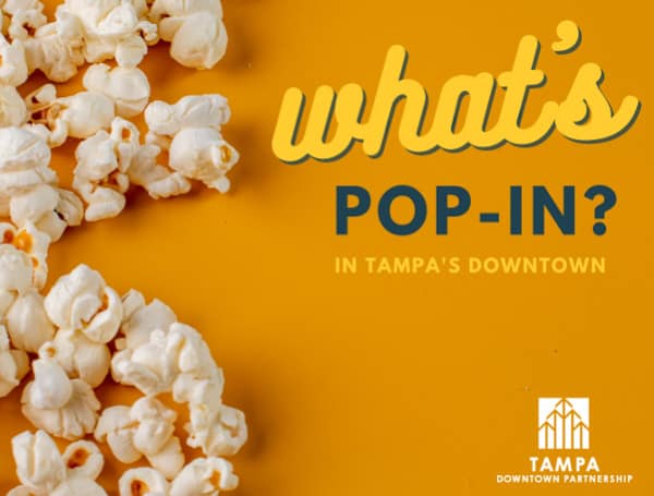 TAMPA, Fla. – At Downtown Tampa’s Rock the Park concert series, you expect pop music, but you don’t expect popsicles, cake pops, soda pop, and popcorn—all in a pop-up experience that will be gone before sunrise.