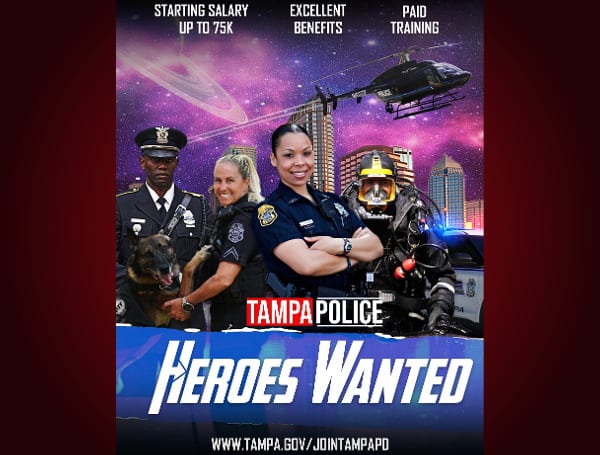 TAMPA, Fla. - The Tampa Police Department is looking for the best of the best—people who want a starring role in changing their community for the better. 