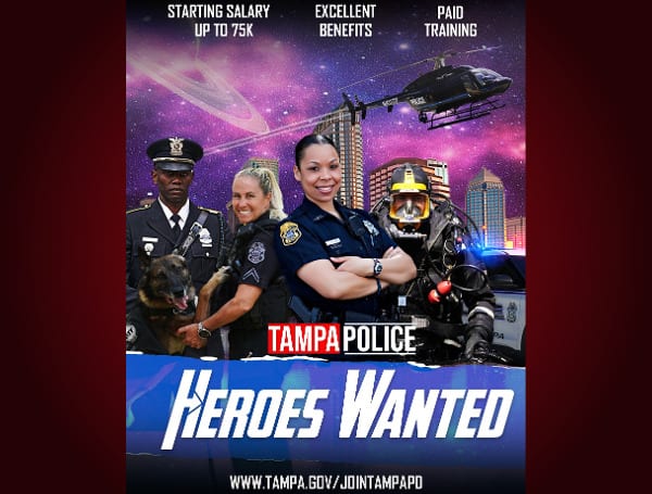 TAMPA, Fla. - The Tampa Police Department is looking for the best of the best—people who want a starring role in changing their community for the better.