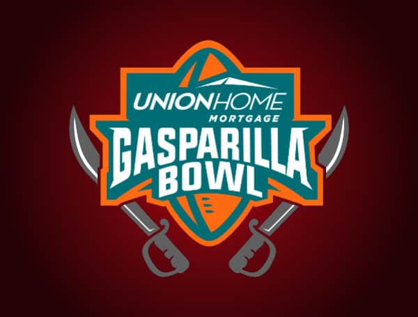 TAMPA, Fla. - The Union Home Mortgage Gasparilla Bowl will be played at Raymond James Stadium on Friday, December 22, at 6:30 pm.