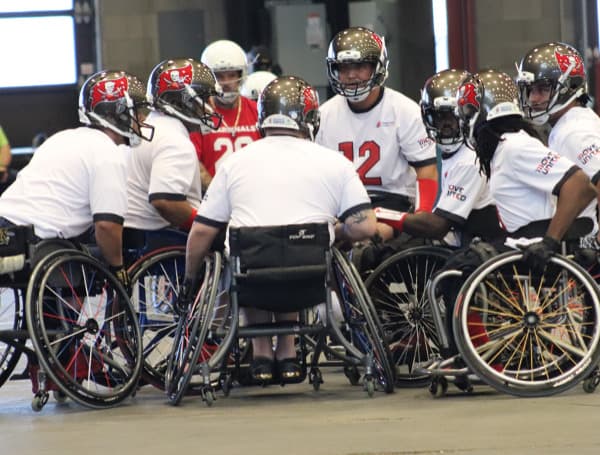 TAMPA, Fla. - The Tampa Bay Buccaneers Wheelchair Football Team is hosting open tryouts for its 2023 squad that will be one of 11 national teams competing in the USA Wheelchair Football League this season.