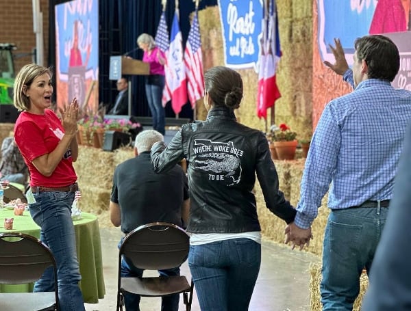Florida Gov. Ron DeSantis’ presidential campaign released merchandise Monday in response to a Daily Beast piece mocking his wife Casey for wearing a jacket with emblazoned with the phrase “Where Woke Goes To Die.”