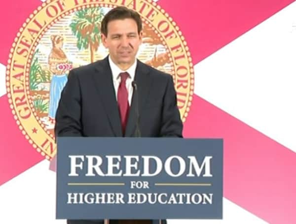 Florida Governor Ron DeSantis Thursday announced a lawsuit against the Biden administration and the U.S. Department of Education.