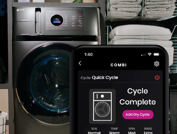 GE Profile™ announced Monday the availability of the UltraFast Combo with Ventless Heat Pump Technology, its all-in-one laundry solution, and the latest addition to the GE Profile laundry portfolio.