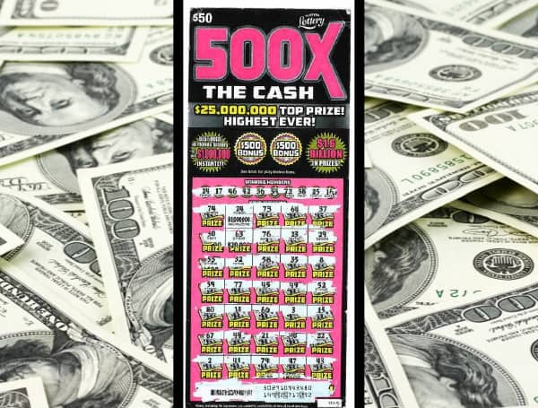 The Florida Lottery announced on Monday that Altovise Morris, 41, of Orlando, claimed two $1 million prizes from the 500X THE CASH Scratch-Off game.