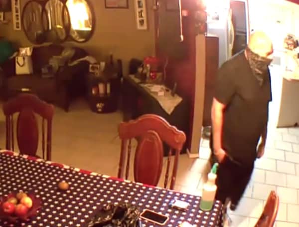 PORT RICHEY, Fla. - An early morning home invasion was caught on camera, and deputies are seeking tips leading to the arrests of those involved.