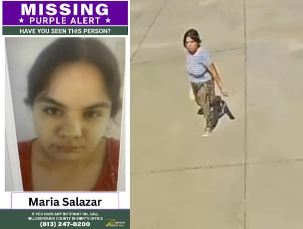 BRANDON, Fla. - The Hillsborough County Sheriff's Office is looking for the public's help in finding Maria Salazar, 27. On June 7, 2023, HCSO and FDLE issued a Purple Alert for Salazar.
