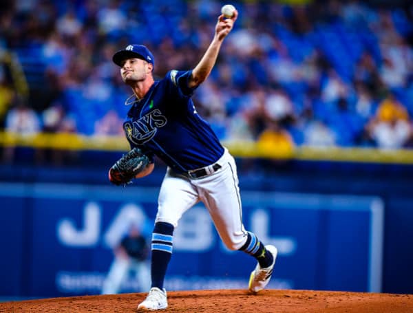 ST. PETERSBURG, Fla. – The Rays had to feel very good about their chances Sunday afternoon when Manuel Margot crossed the plate with their third run. It was only the second inning and the Texas lineup is the most productive in MLB, even ahead of Tampa Bay’s, yet Shane McClanahan’s career mark when his teammates supply him with three-plus runs of support was 31-4.