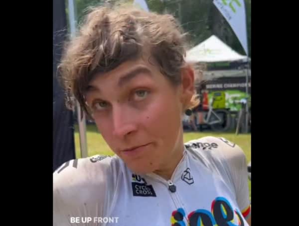 Transgender cyclist Austin Killips won the women’s title in a North Carolina bike race Saturday, finishing more than four minutes ahead of the second-place female challenger.