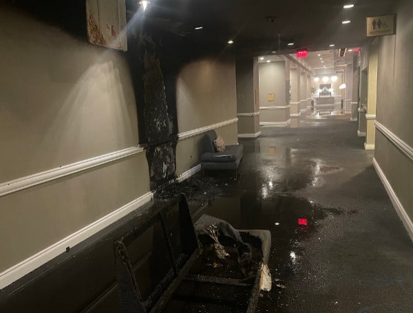 A 16-year-old Illinois girl has been arrested and charged with arson after lightning up a Hilton Hotel, according to police.