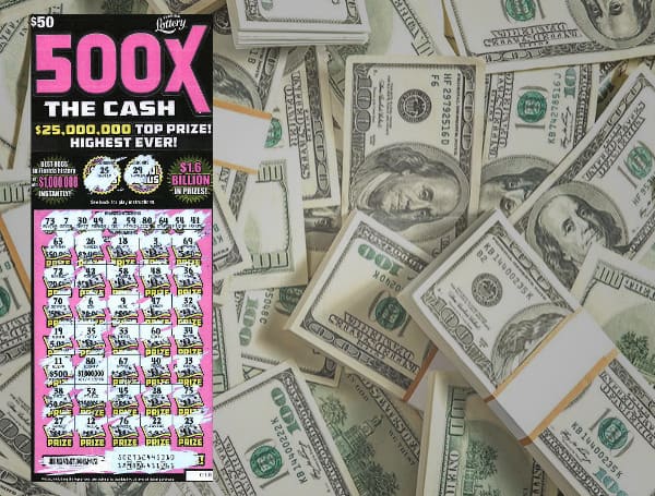 The Florida Lottery announced Thursday that Franklin Winberry Sr., 68, of Jacksonville, claimed a $1 million prize from the 500X THE CASH Scratch-Off game at the Lottery's Jacksonville District Office. 