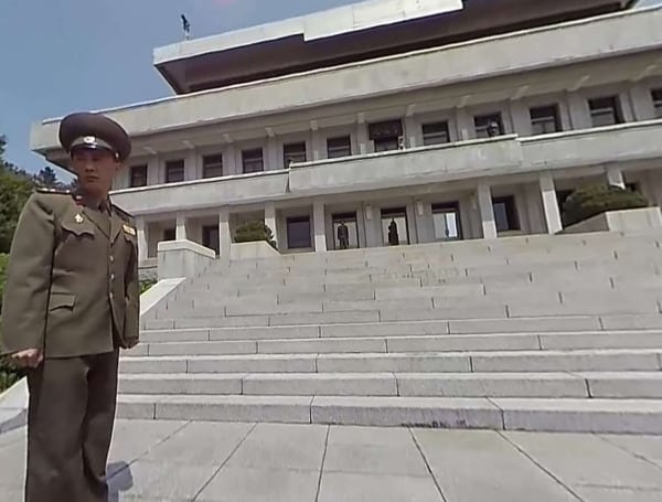 United Nations Command said a United States citizen was detained Tuesday in North Korea after crossing from South Korea.