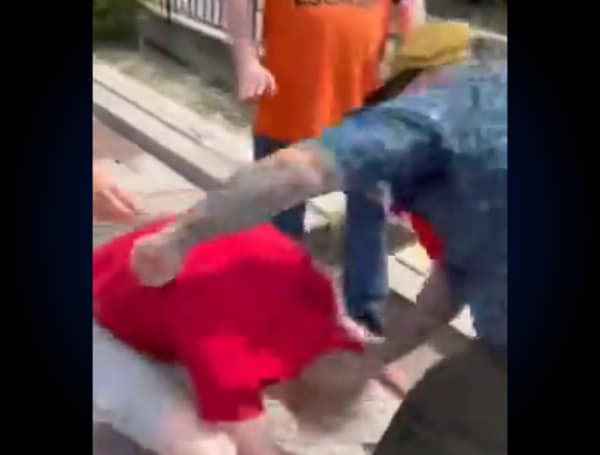 At least one person attacked pro-life demonstrators standing outside a Planned Parenthood clinic during a Saturday event in Washington DC.
