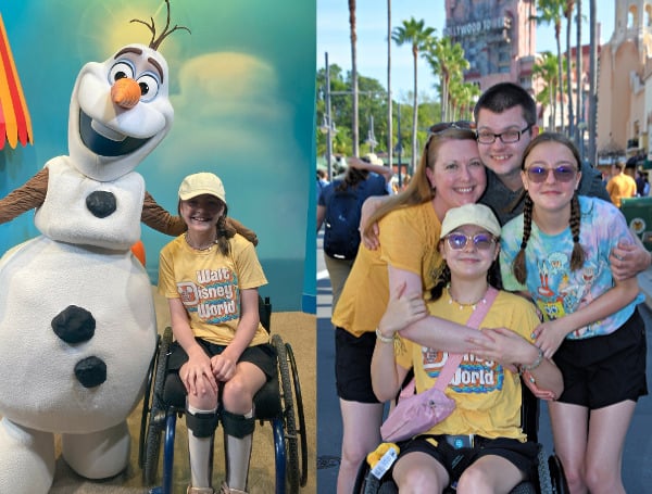 Thanks to the Sunshine Foundation, a special young lady named Cecilia of Illinois had her dream come true with a very special trip to Disney World In Florida.