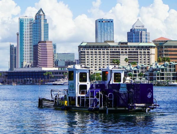 TAMPA, Fla. - This week, Tampa's "Litter Skimmer" trash boat is celebrating one year on the water.